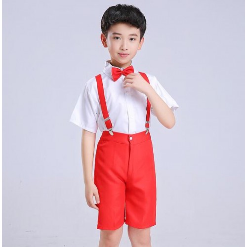 kids jazz dance costumes modern dance for boys girls children school chorus competition stage performance dancing outfits